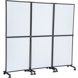 VEVOR Office 3 Panels Freestanding Room Divider | Wayfair